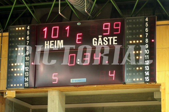 Basketball ABL 2015/16 Grunddurchgang 16.Runde Kapfenberg Bulls vs. Oberwart Gunners


