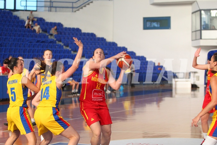 FIBA Europe EC U20 Women Division B Romania vs Montenegro