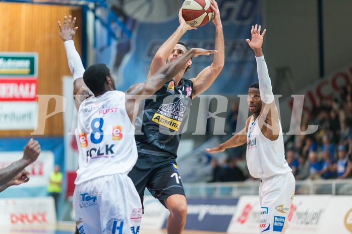 Basketball ABL 2016/17 Grunddurchgang 5.Runde Oberwart Gunners vs. Traiskirchen Lions