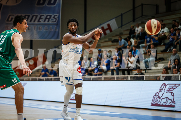 Basketball, bet-at-home Basketball Superliga 2020/21, Grunddurchgang 1. Runde, Oberwart Gunners, Kapfenberg Bulls, Freddie McSwain Jr. (11)