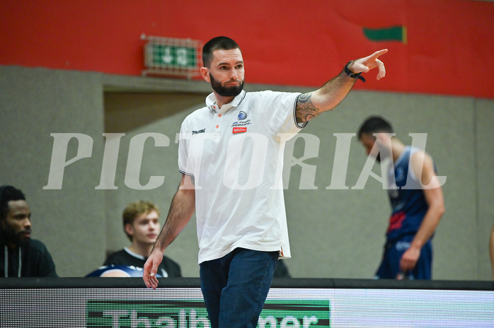 Basketball, Superliga 2023/24, Grunddurchgang 12. Runde, Flyers Wels vs. BBC Nord Dragonz,

