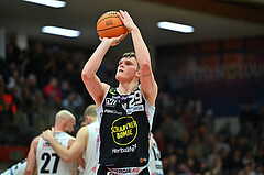 Basketball, Superliga 2023/24, Grunddurchgang 14. Runde, Flyers Wels vs. Gmunden,
