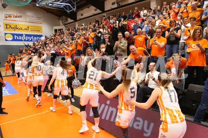 Basketball Damen Superliga 2021/22, Finale Spiel 3 BK Duchess Klosterneuburg vs. Vienna United
Basketball Damen Superliga 2021/22, Finale Spiel 3 BK Duchess Klosterneuburg vs. Vienna United