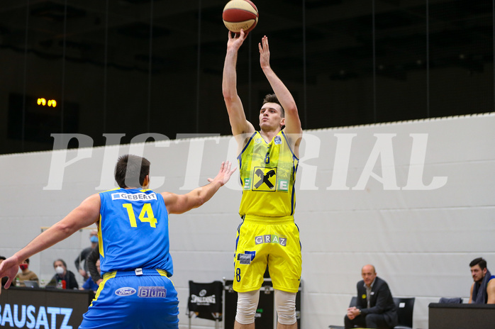 Basketball Superliga 20120/21, Grunddurchgang 9.Runde UBSC Graz vs. SKN St.Pölten


