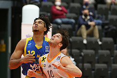 Basketball Superliga 2021/22, Grunddurchgang 14.Runde Klosterneuburg Dukes vs. SKN St. Pölten


