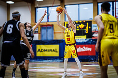 Basketball, Basketball Zweite Liga 2024/25, Grunddurchgang 19.Runde, Traiskirchen Lions NexGen, Wörthersee Piraten, Georg Gentner (6)
