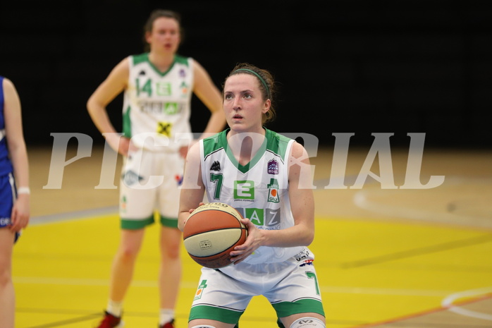 17.02.2022, Basketball Damen Superliga 2021/22, Grunddurchgang 11.Runde,  
UBI Graz vs. DBB LZ OÖ