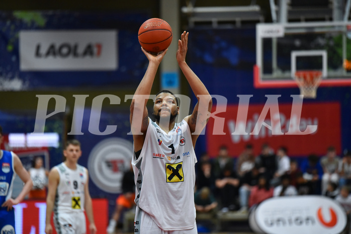 Win2Day Basketball Superliga 2022/23, 9. Plazierungsrunde, Flyers Wels, Oberwart Gunners,
