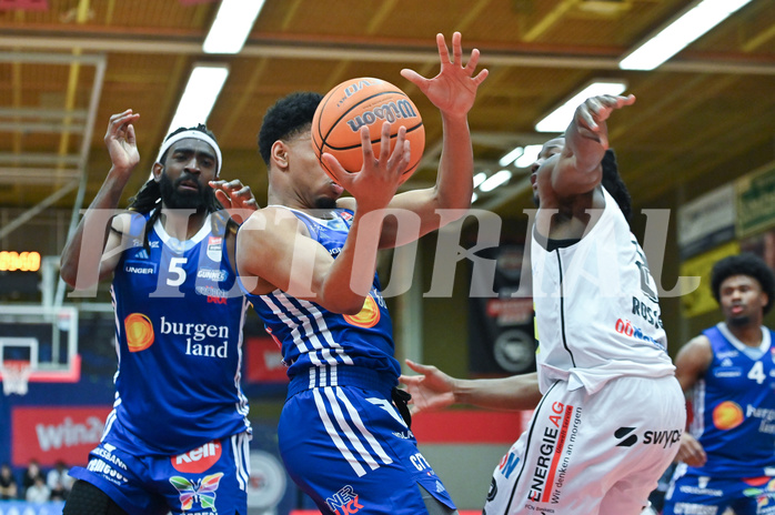 Basketball, Superliga 2024/25, Grunddurchgang 12.Runde, Flyers Wels vs. Oberwart Gunners,
