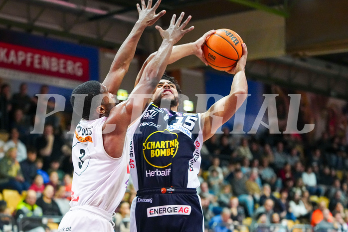 Win2day Basketball Superliga 2023/24, Grunddurchgang, 11. Runde, Kapfenberg vs. Gmunden


