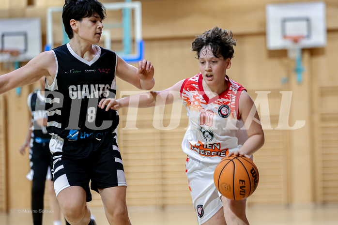 05.04.2025 Österreichischer Basketballverband 2024/25, SLMU14, BC Vienna vs. Vienna Giants 