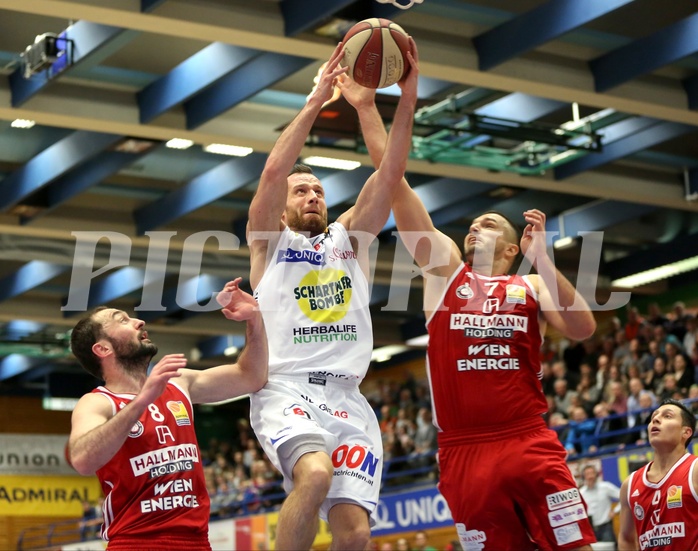 Basketball ABL 2016/17, Grunddurchgang 23.Runde Gmunden Swans vs. BC Vienna


