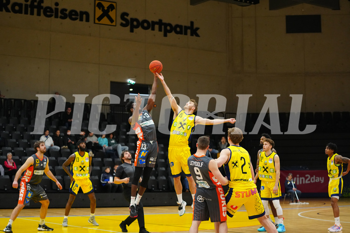 Win2day Basketball Austria Cup 2022/23, Viertelfinale, UBSC Graz vs. Klosterneuburg


