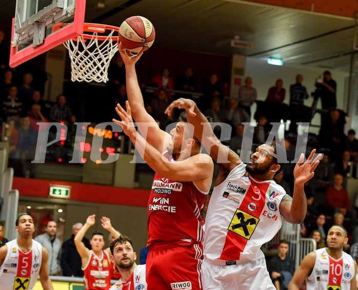 Basketball ABL 2017/18 Grunddurchgang 28. Runde Flyers Wels vs BC Vienna