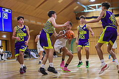 20.10.2024 Österreichischer Basketballverband 2024/25, SLMU16,Basket Flames vs. UBSC Graz

