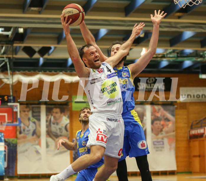 Basketball Superliga 2020/21, 2.Plazierungsrunde Gmunden Swans vs. SKN St.Pölten


