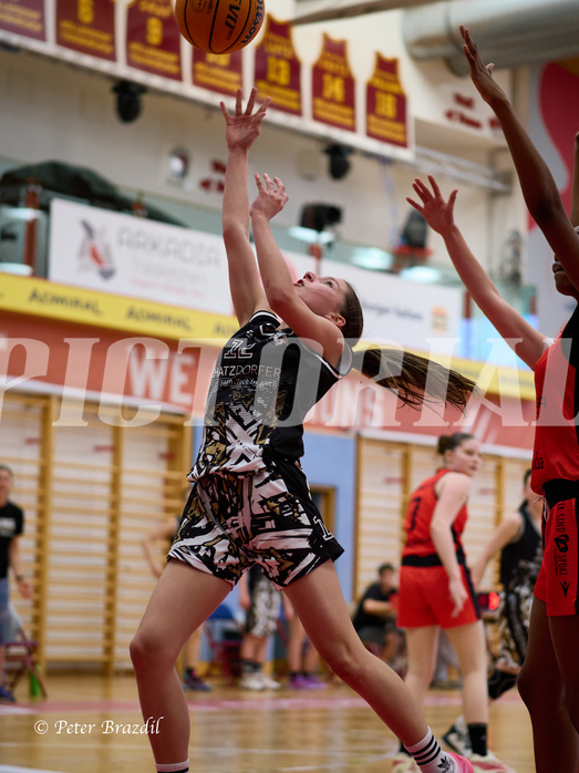 Basketball Superliga 2024/25, SLMU16 Traiskirchen Lionesses vs. VKL Vikings Kammer


