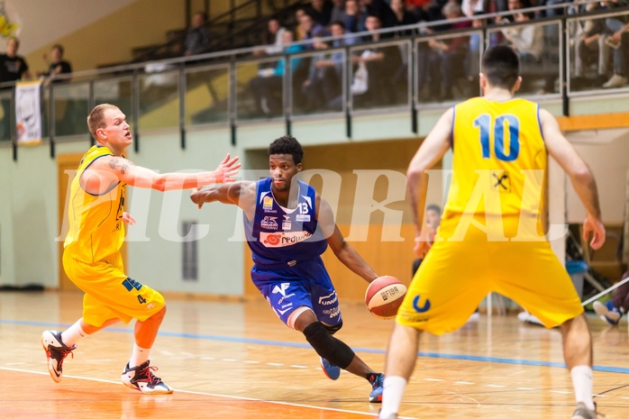 Basketball ABL 2015/16 Grunddurchgang 20.Runde UBSC Graz vs. Oberwart Gunners