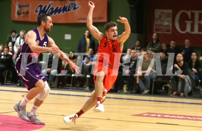 Basketball 2.Bundesliga 2017/18, Grundurchgang 12.Runde D.C. Timberwolves vs. Mistelbach Mustangs


