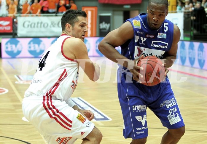 Basketball ABL 2012-13 Snickers-Playoffs Fnale 5.Spiel BC Vienna vs. Oberwart Gunners


