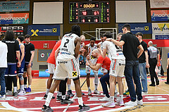Basketball Superliga 2024/25, Playoff, Viertelfinale Spiel 3, Flyers Wels vs BBC Nord Dragonz,
