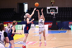 04.02.2024, Graz, Raiffeisen Sportpark, Basketball Damen Superliga 2023/24, Grunddurchgang 11.Runde, UBSC-DBBC Graz - SKN St. Pölten Frauen ,  