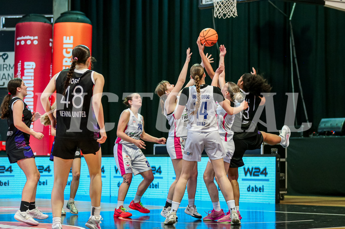 03.05.2025 Österreichischer Basketballverband 2024/25, SLWU19 UBSC-DBBC Graz vs. Vienna United 