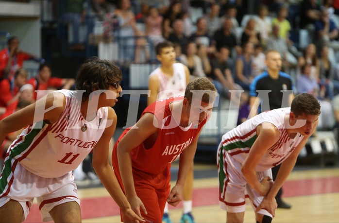 Basketball FIBA U18 European Championship Men 2015 DIV B Team Portugal vs. Team Austria


