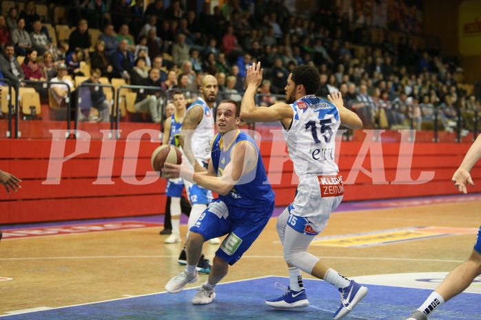 Basketball ABL 2017/18, Grunddurchgang 28.Runde Kapfenberg Bulls vs. UBSC Graz


