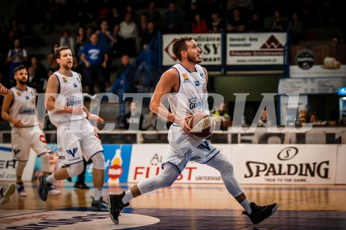 Basketball, ABL 2018/19, CUP Viertelfinale, Oberwart Gunners, UBSC Graz, Hayden Thomas Lescault (11)