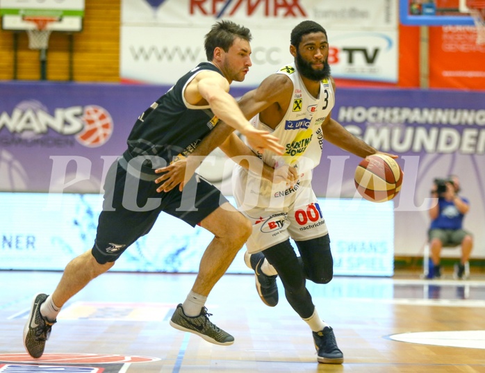 Basketball ABL 2017/18, Playoff HF Spiel 3 Gmunden Swans vs. Traiskirchen Lions


