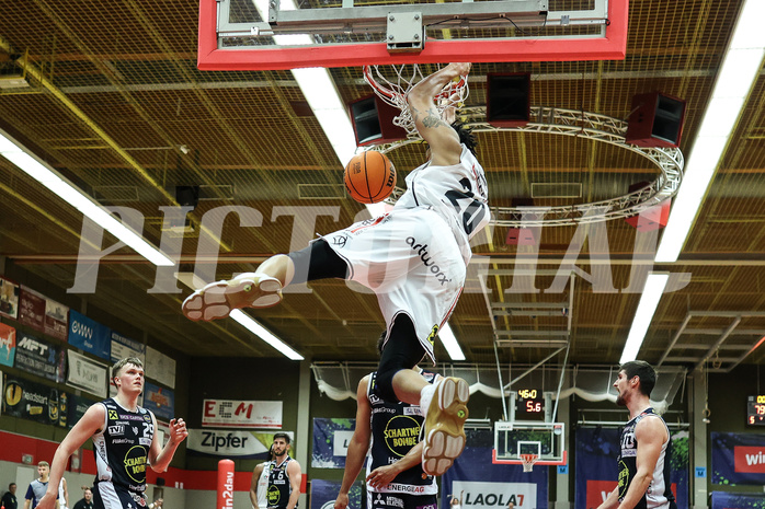 Basketball Superliga 2023/24, 8.Plazierungsrunde,
Flyers Wels vs. Gmunden Swans

