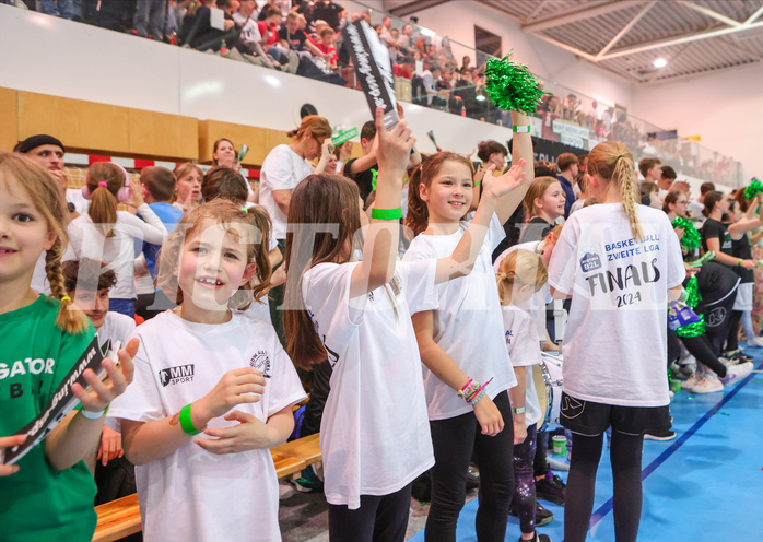 Basketball Zweite Liga 2023/24, Playoff, Finale Spiel 2 Union Deutsch Wagram Aligators vs. Mistelbach Mustangs