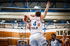 Basketball, ABL 2018/19, Grunddurchgang 31.Runde, Oberwart Gunners, Klosterneuburg Dukes, Predrag Miletic (8), Jakob Szkutta (4)