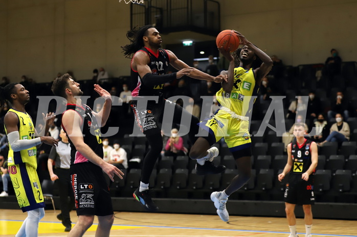 Basketball Superliga 2021/22, Grunddurchgang 13.Runde UBSC Graz vs. Raiffeisen Flyers Wels