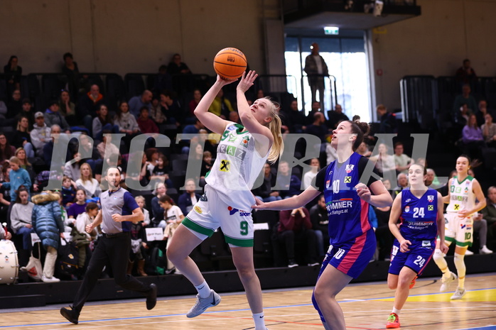 28.01.2024, Graz, Raiffeisen Sportpark, Basketball Damen Superliga 2023/24, Grunddurchgang 10.Runde, UBI Holding Graz - UBSC-DBBC Graz ,  