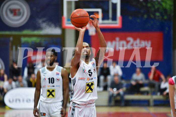 Win2Day Basketball Superliga 2022/23, Playoff,
Viertelfinale Spiel 3, Flyers Wels vs SKN St. Pölten