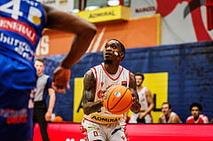 Basketball, win2day Basketball Superliga 2024/25, Grunddurchgang 6.Runde, Traiskirchen Lions, Oberwart Gunners, Cedric Russell (0)