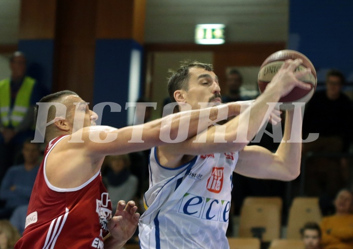 Basketball ABL 2016/17 Grunddurchgang 14. Runde Kapfenberg Bulls vs BC Vienna