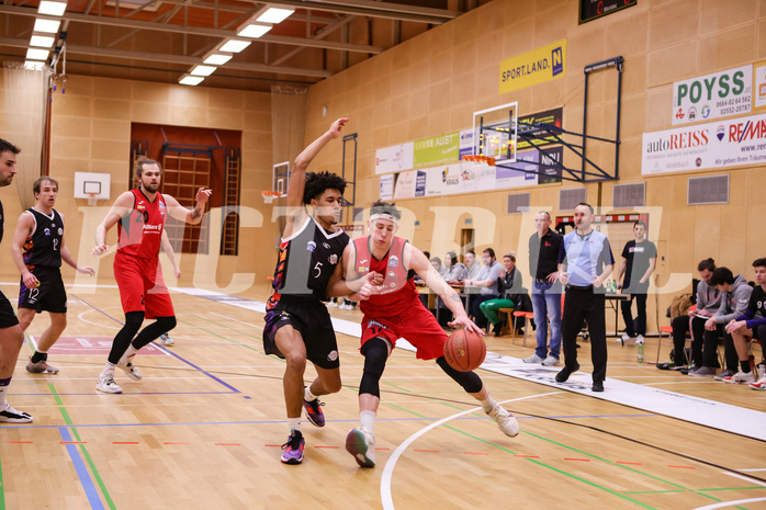 Basketball Zweite Liga 2022/23, Grunddurchgang 16.Runde Mistelbach Mustangs vs. Vienna United
