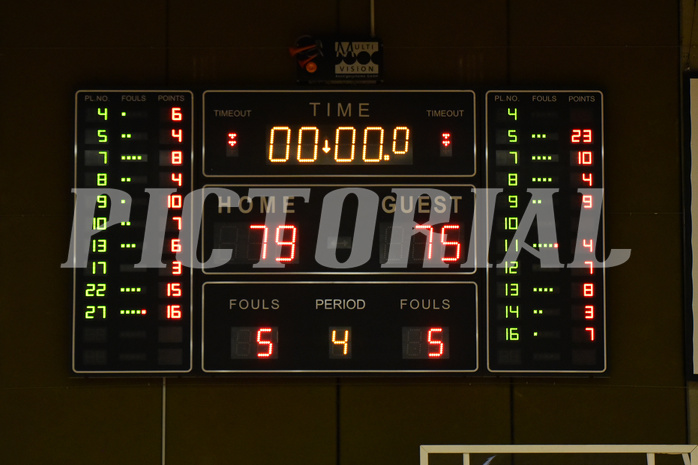 Basketball Superliga 2020/21, Platzierungsrunde 10. Runde Flyers Wels vs. Oberwart