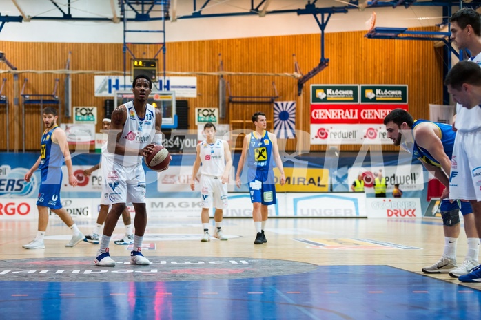 Basketball, ABL 2016/17, CUP VF, Oberwart Gunners, UBSC Graz, Andell Cumberbatch (13)