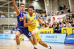 Basketball, Admiral Basketball Superliga 2019/20, Grunddurchgang 15.Runde, St. Pölten, Oberwart Gunners, Florian Trmal (12)