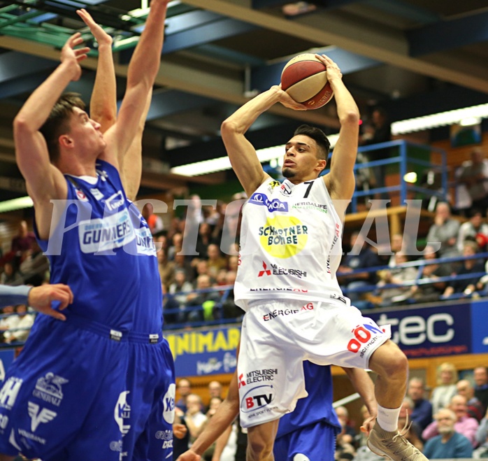 Basketball ABL 2017/18, Grunddurchgang 22.Runde Gmunden Swans vs. Oberwart Gunners


