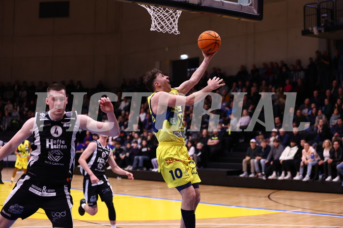 04.02.2024, Graz, Raiffeisen Sportpark Graz, Basketball Superliga 2023/24, Grunddurchgang, Runde 20, UBSC Raiffeisen Graz - OCS Capital Bulls 