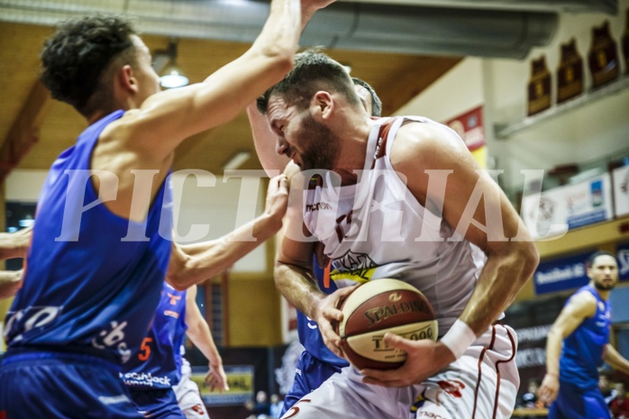 Basketball, ABL 2018/19, Grunddurchgang 9.Runde, Traiskirchen Lions, Kapfenberg Bulls, Jozo Rados (15)
