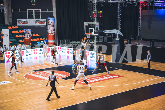 Basketball Basketball Superliga 2021/22, Grunddurchgang 1.Runde BC Vienna vs. D.C. Timberwolves