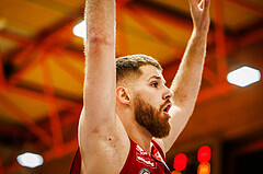 Basketball, win2day Basketball Superliga 2023/224, Grunddurchgang Runde 22, BBC Nord Dragonz, BC Vienna, Nemanja Zdravkovic (11)