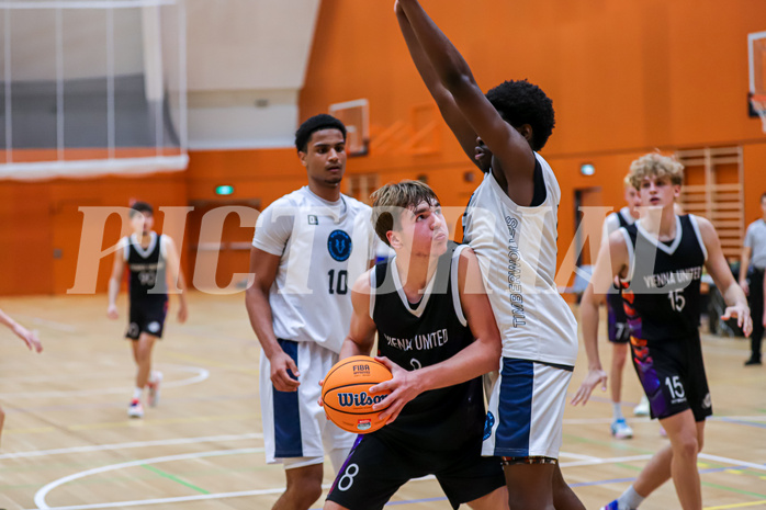 23.10.2024 Österreichischer Basketballverband 2024/25, SLMU19, Vienna Timberwolves vs. Vienna United

