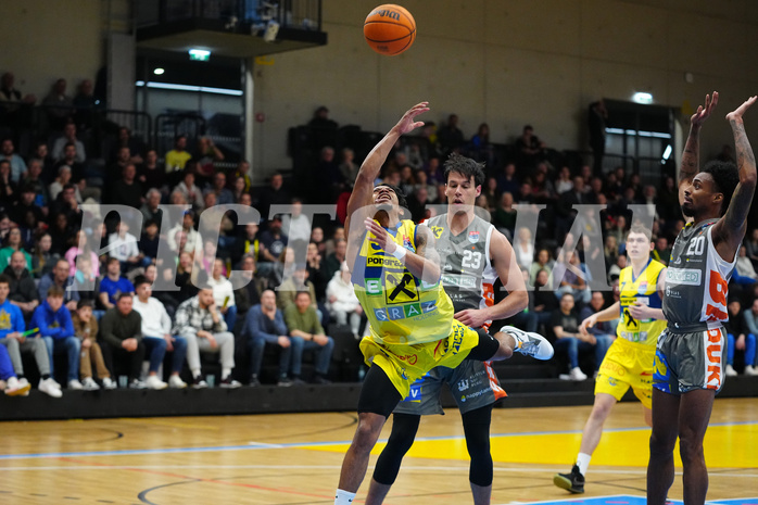 Win2day Basketball Superliga 2023/24, 3. Platzierungsrunde, UBSC Graz vs. Klosterneuburg